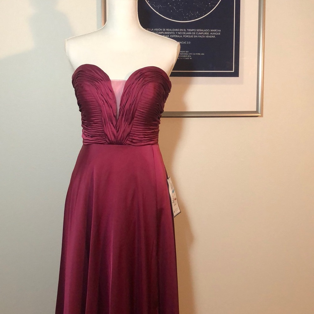Magenta formal dress